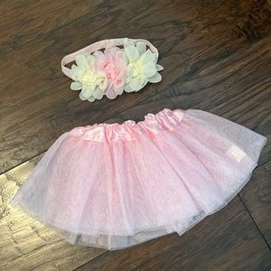 NWOT tutu and headband.